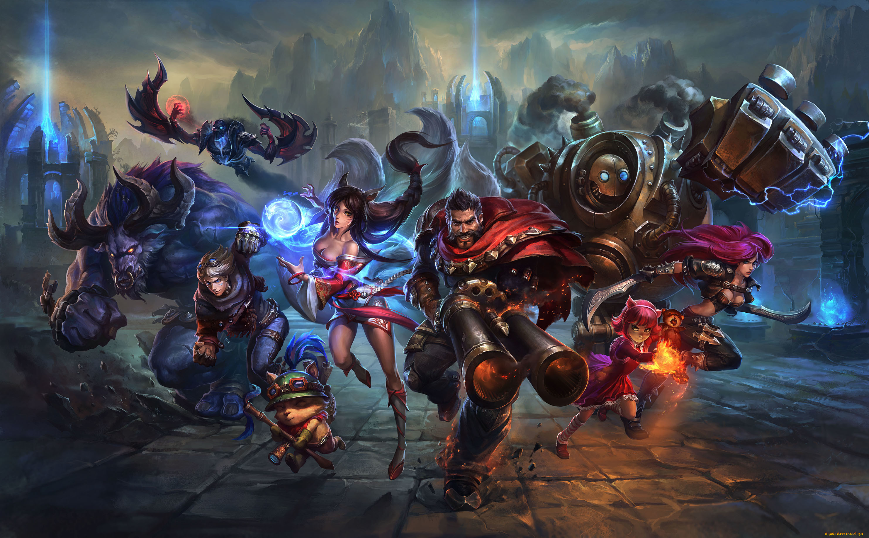  , league of legends, ahri, , , league, of, legends, , teemo, katarina, graves